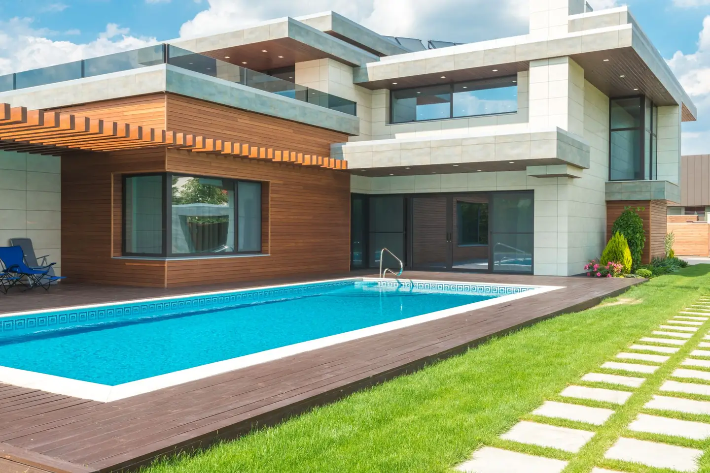 Swimming pool built in Basin View, NSW
